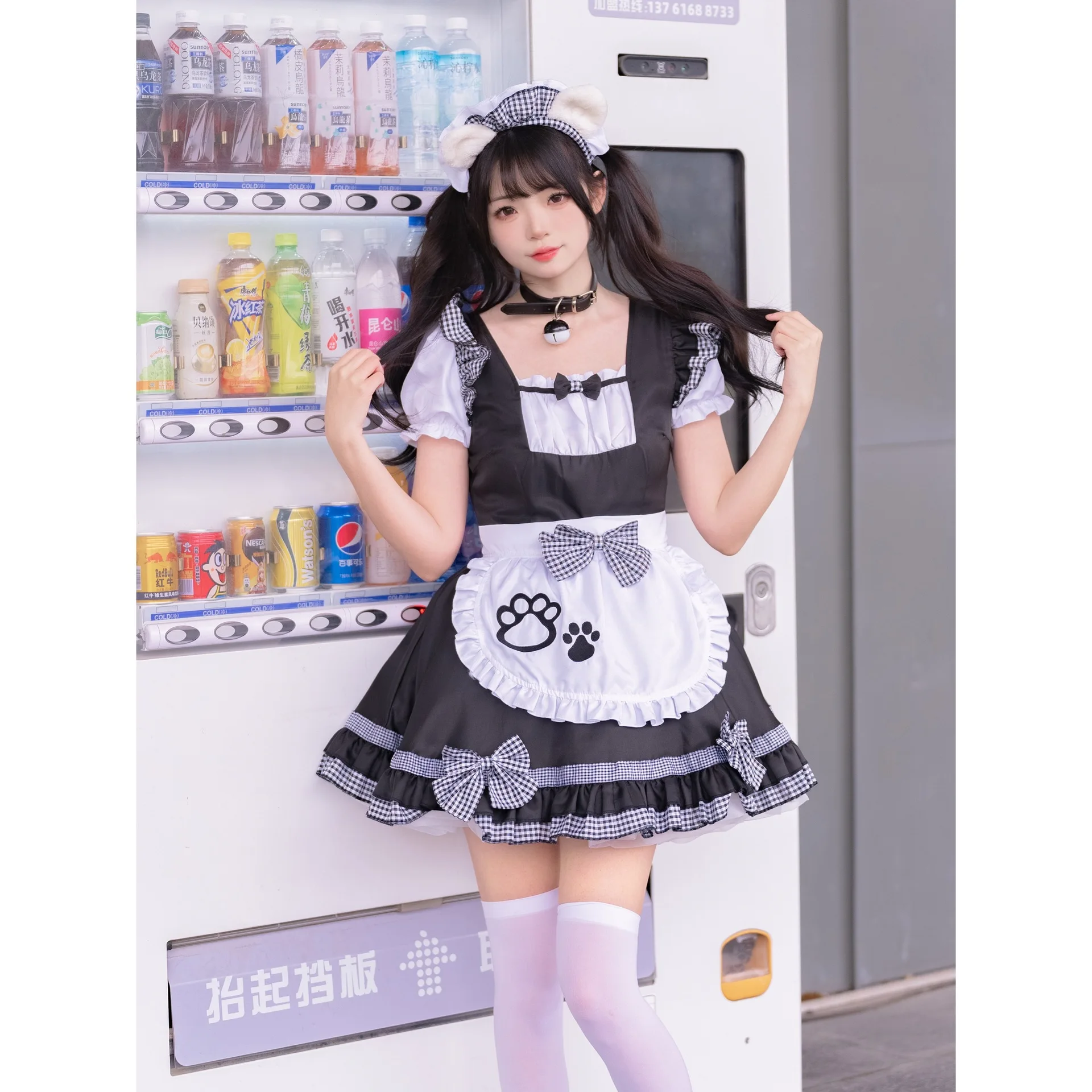 

2023 Japanese Cat Mother Soft Girl Maid Costume Costume anime Cute Cat Wild Lolita Sweet Girl Skirt Maid Suit
