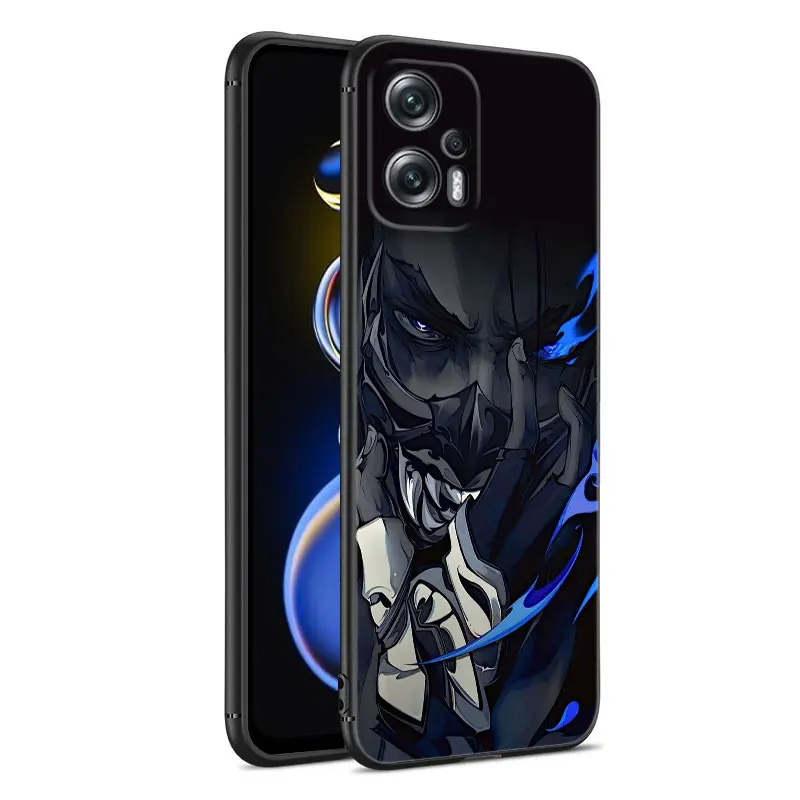 Черный силиконовый чехол для телефона Valorant Game Xiaomi POCO X3 X4 NFC F4 GT F5 F6 M4 M6 X5 X6 NEO Pro 5G M5