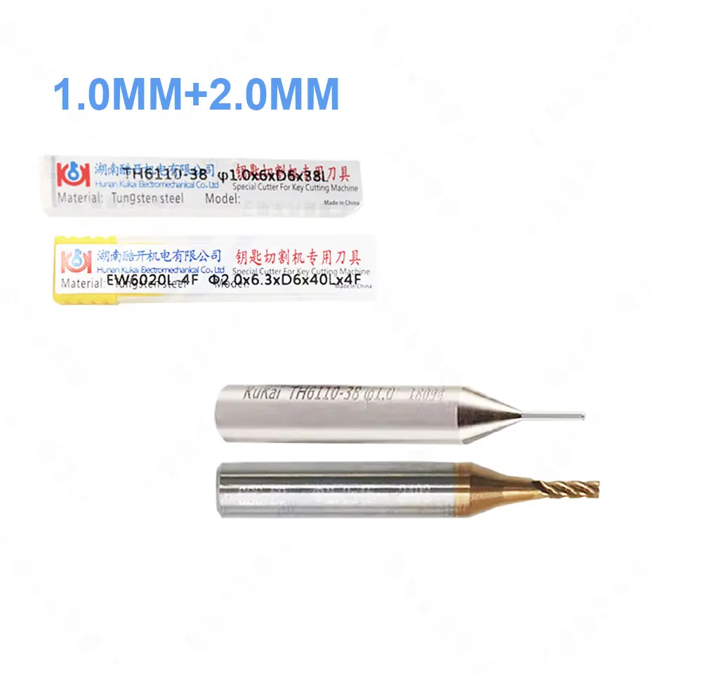 Оригинальное сверло 2 0 мм Концевая фреза и ключ 1 для режущего станка SEC E9 E9Z