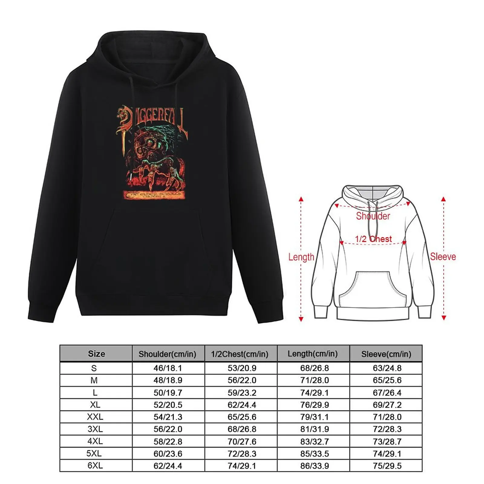 Daggerfall пуловер с капюшоном мужской зимний свитер мужская одежда толстовка