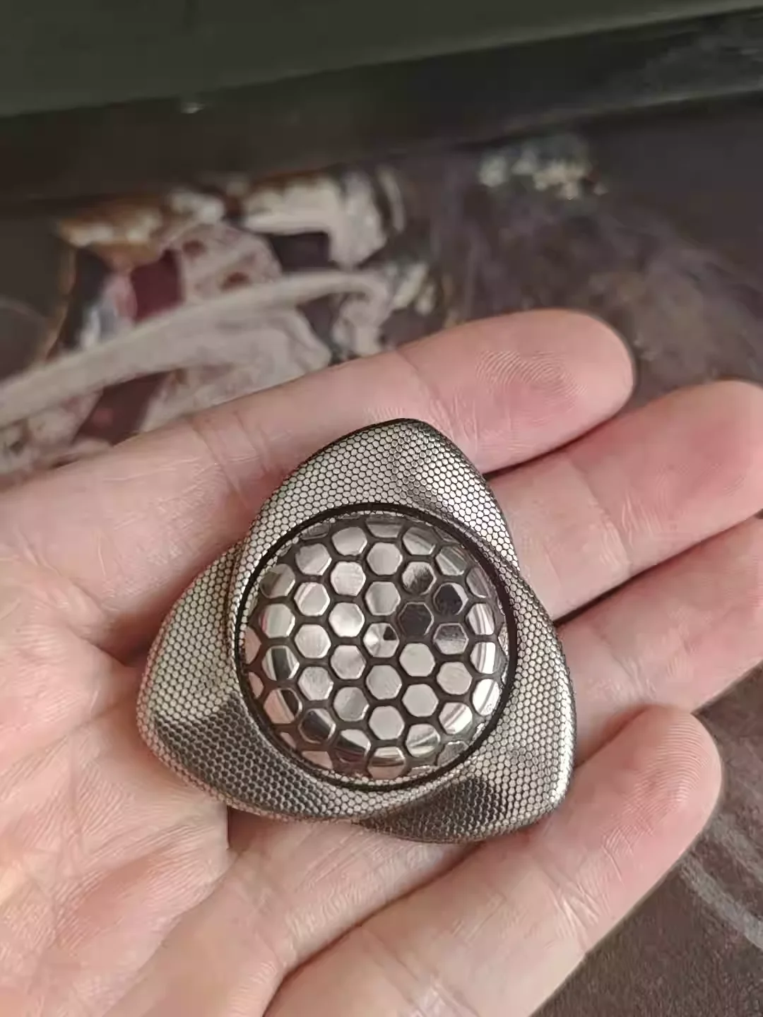 Плоский гироскоп для пальцев тонкая проволока суперпроводящая Роза