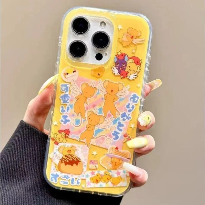 Фото Милый чехол для телефона с аниме-девушкой-волшебницей для Xiaomi Redmi Note 15 14 13 12 12s 11 11s 10 9 9s 8 7 Pro Plus 4G 5G, с текстурой перьев №5