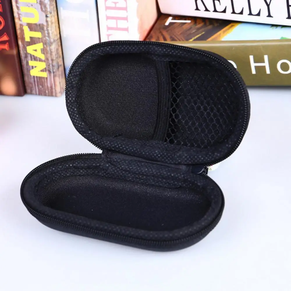

Portable Scratchproof Headphone Storage Bag Earphone Pouches Storage Cases Travel Carrying Bag Waterproof Hard Earphones Case