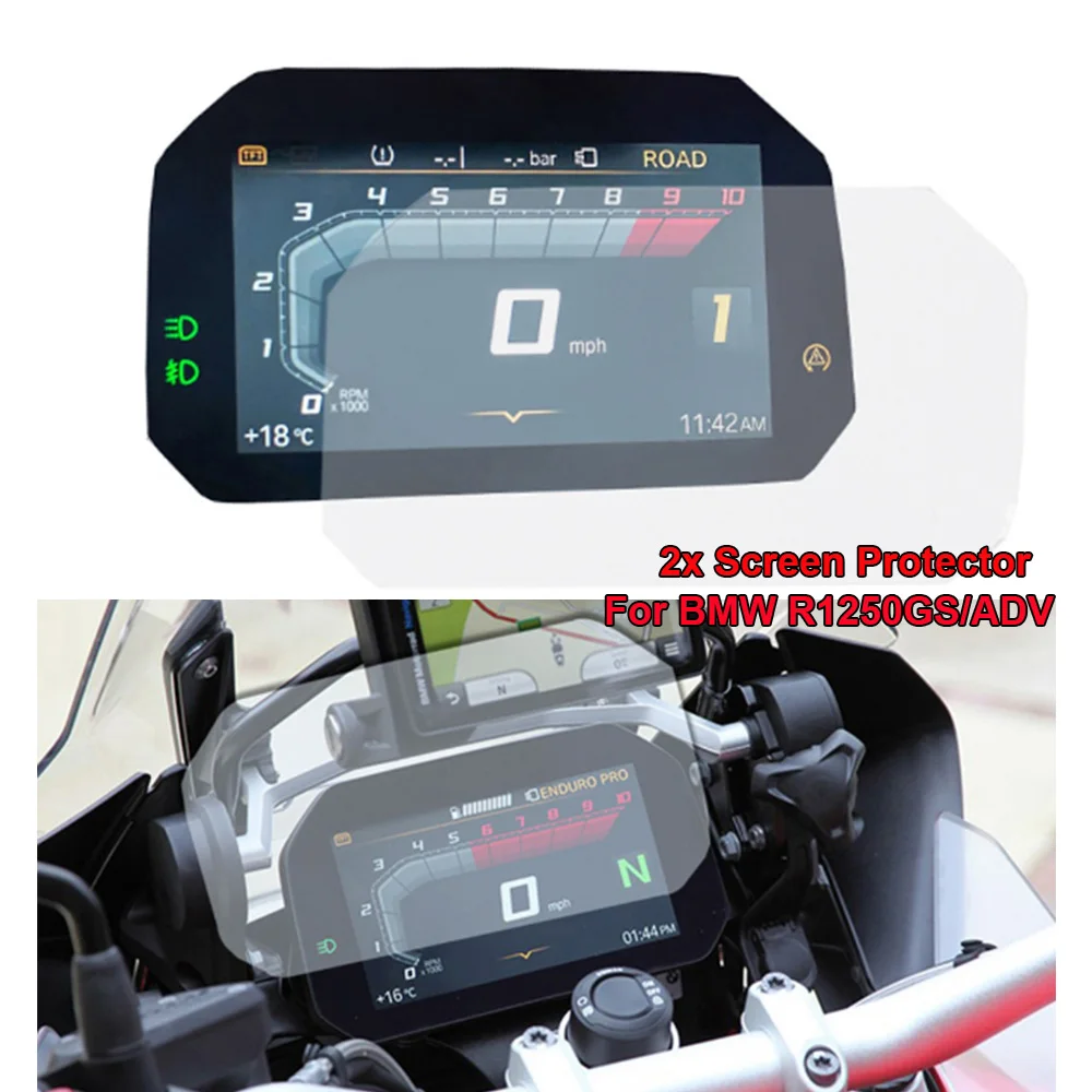 

Motorcycle Instrument Cluster Screen Protector Speedometer Film Motorbike Accessories For BMW R1200GS R1250GS Adventure 1200 GS