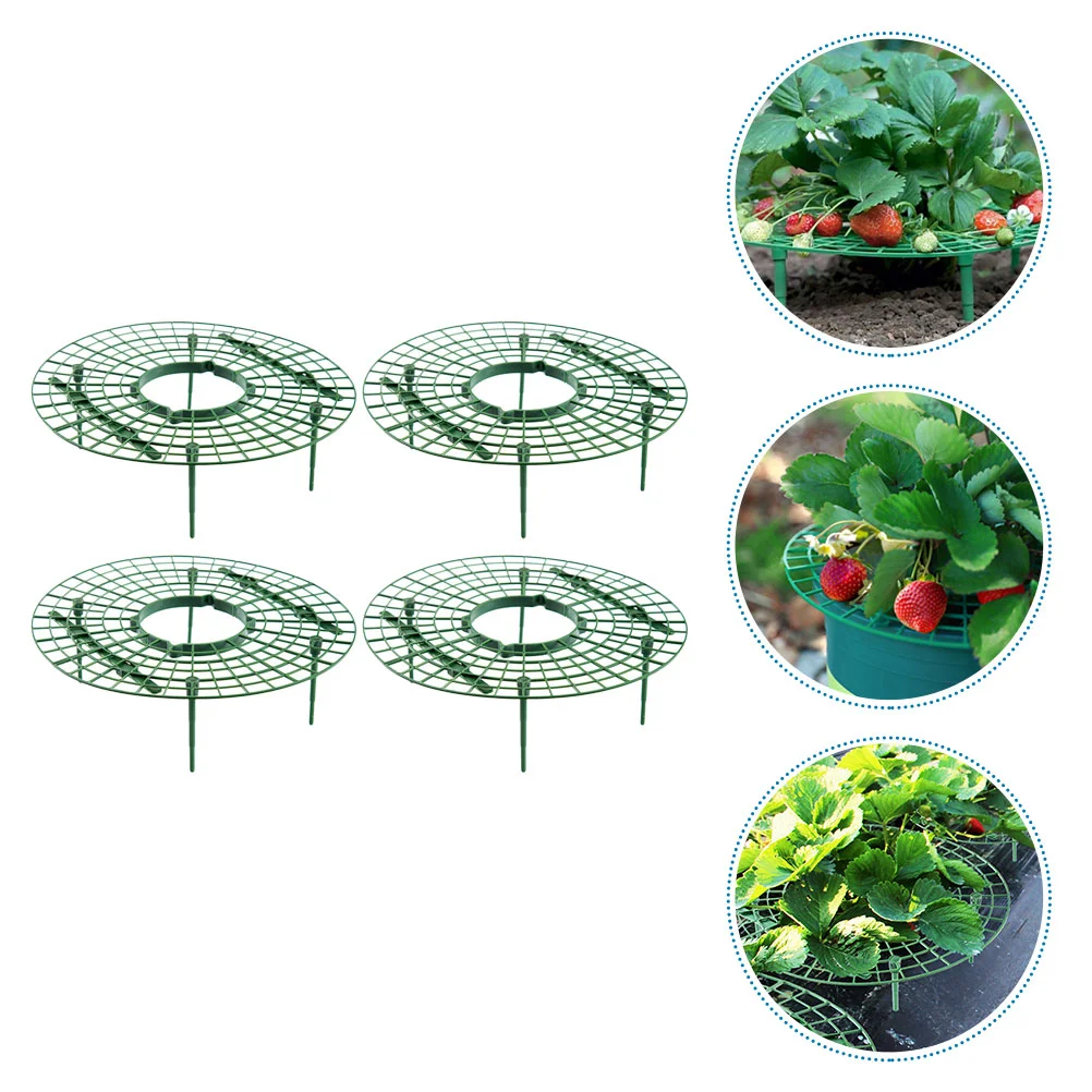 

4pcs Strawberry Support Racks Gardening Supplies Plant Climbing Brackets Climbing Plant Supports for Garden Present Plants
