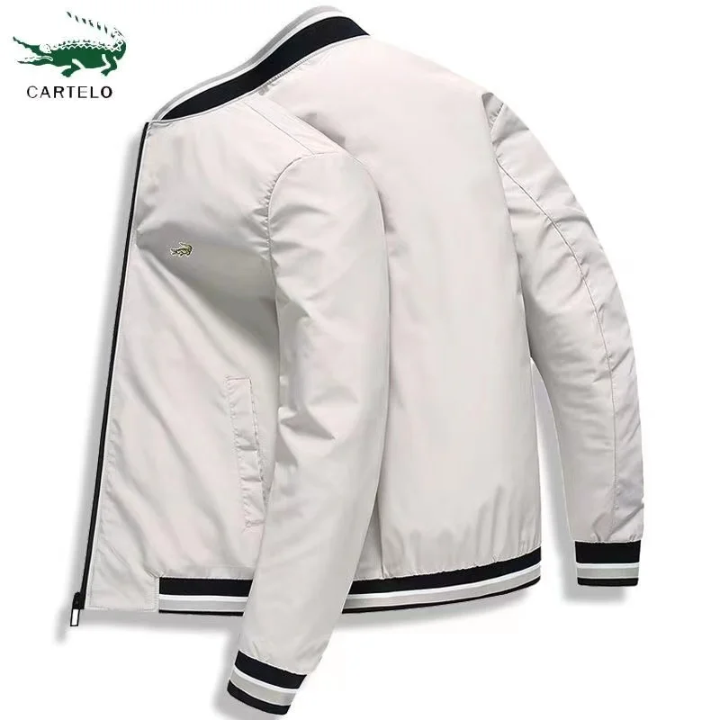 

CARTELO New Wear Men's Embroidered Baseball Suit Men's High-end Leisure Coat Autumn and Winter Business Jacket for Man