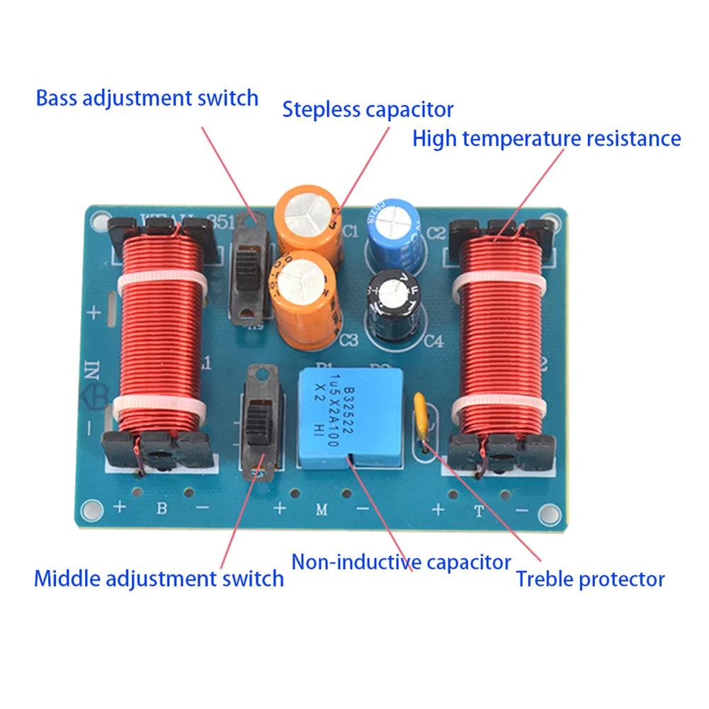 3-полосная аудиосистема 150 Вт