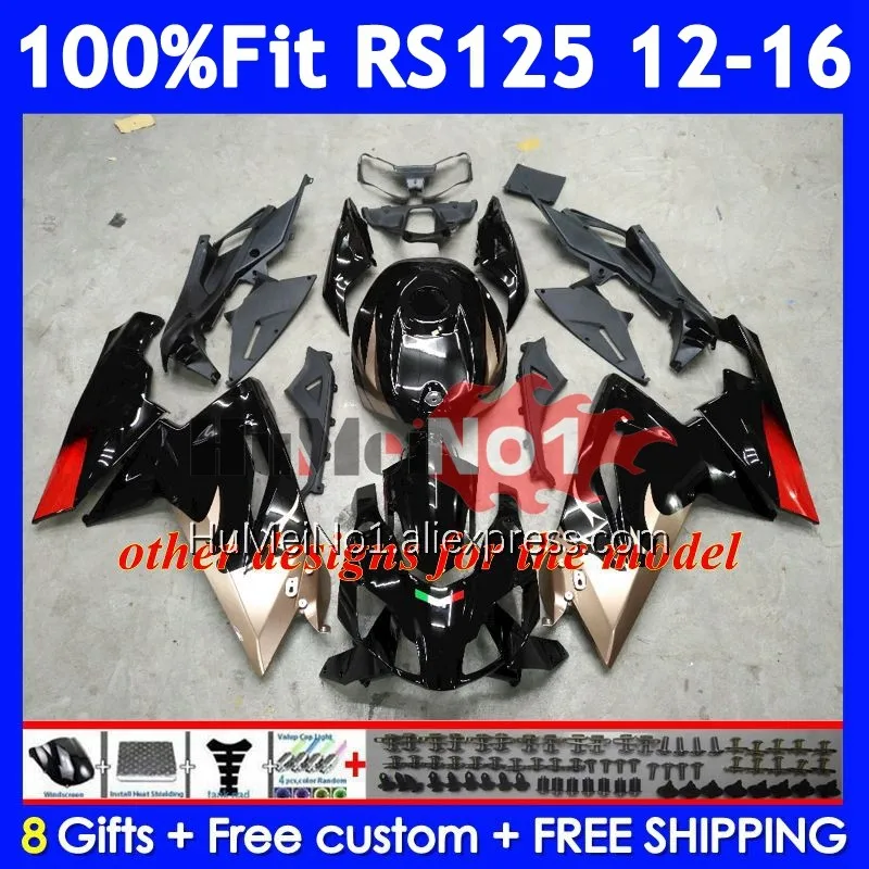 Инжекционный комплект для Aprilia RS-125 RSV125 R RS125 12 13 Stock red 14 15 16 313No.109 RS 125 2012 2013 2015 2014 Φ