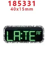 10 шт. блестящие акриловые подвески в виде слова с плоской задней частью Beter Bar Pride