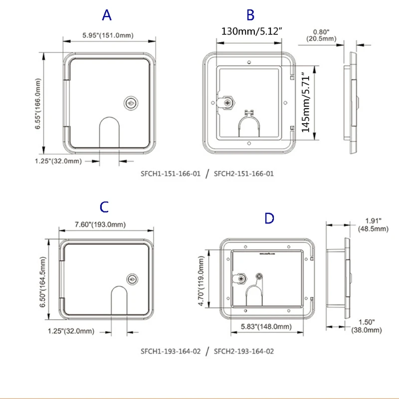 

RV Power Outlet Stabilizer Switch Hatch Threading Hole Electric Door Storage Box Dropshipping