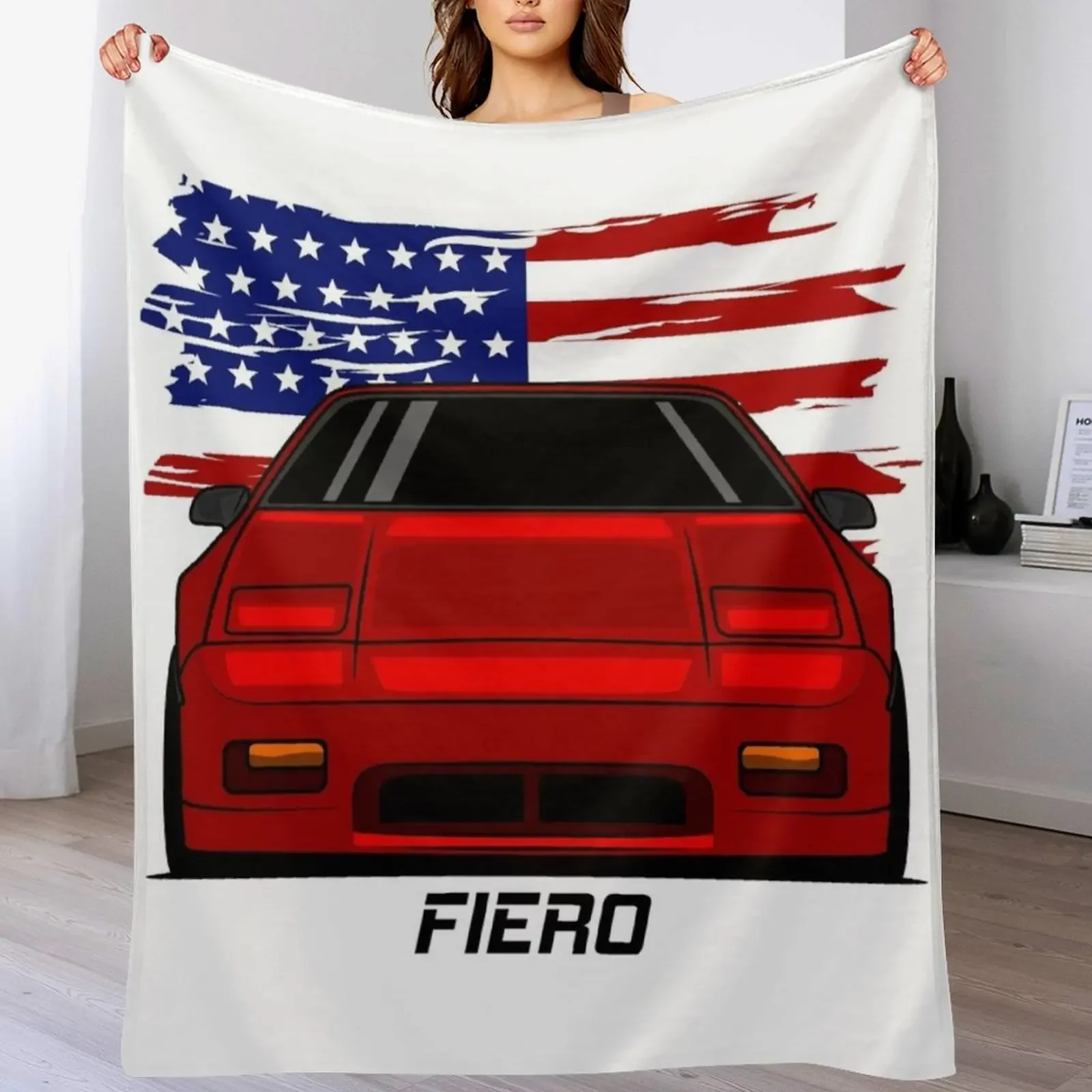 Красное одеяло Fiero Летняя кровать Модные одеяла