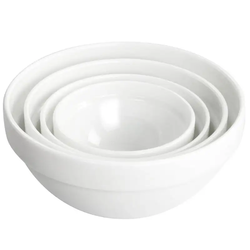 

Shadow 8 Piece Tempered Opal Glass Bowl and Lid Set in White