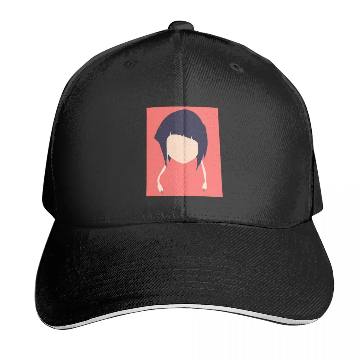 

Kyoka Jiro Hairline Casquette, Polyester Cap Customizable Moisture Wicking For Travel