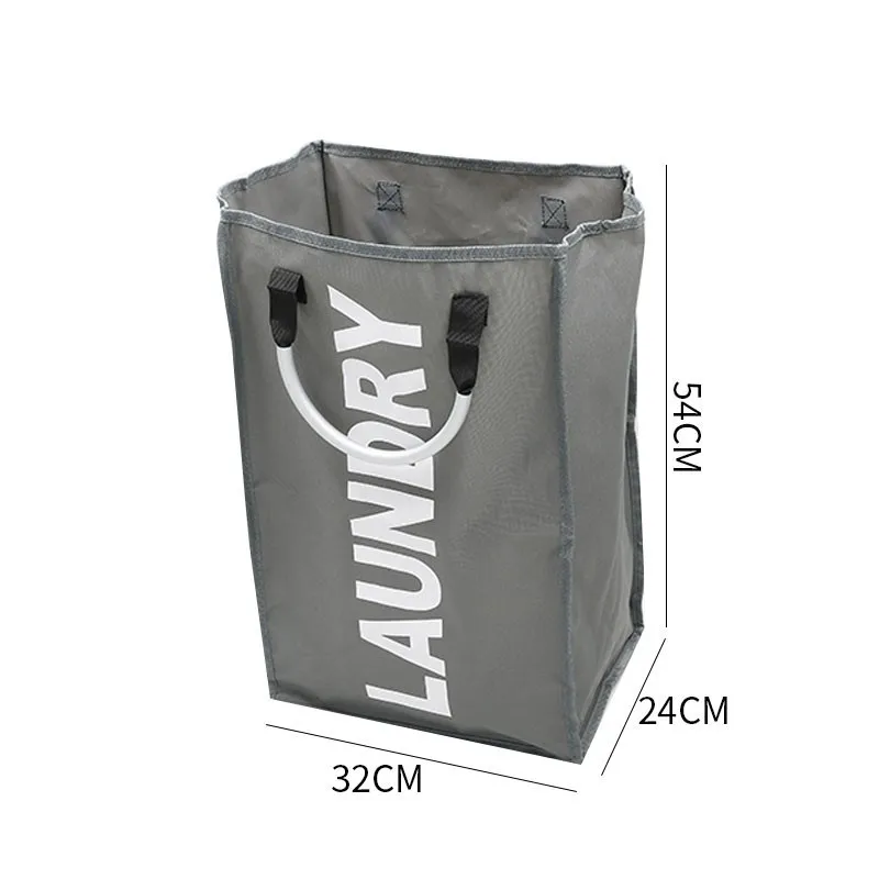 Складная корзина для белья большая грязного сортировки сумка грязной одежды из