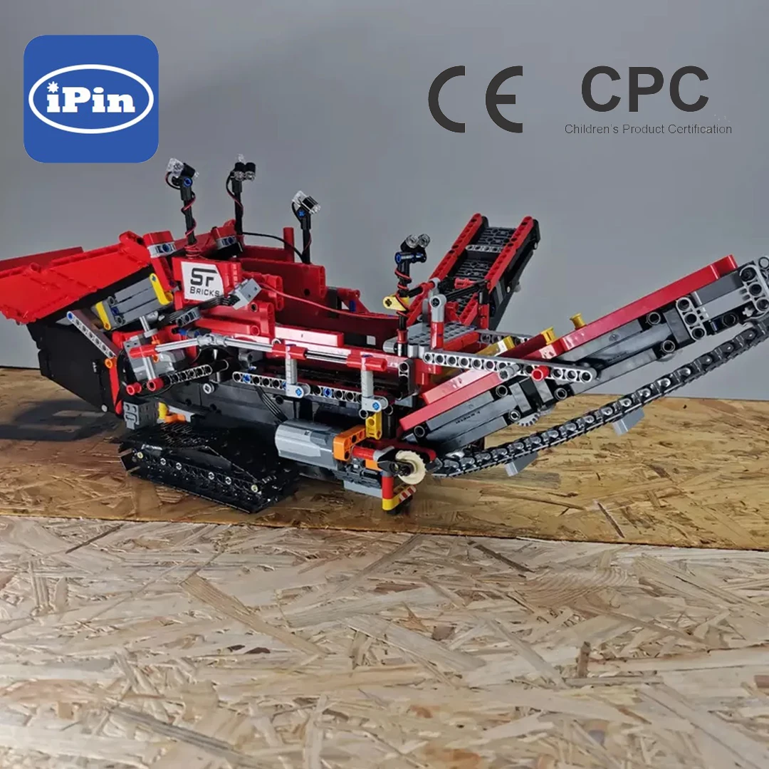 

Строительный блок MOC-122987, 1284 шт., технология «сделай сам» для сборки, электронный рисунок, без наклеек, игрушки для детей