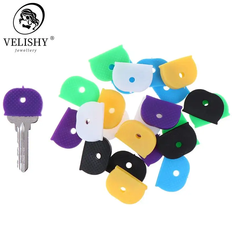 

Оптовая продажа, 24/32 шт., красочные крышки для ключей, головки/колпачки/бирки/идентификационные маркеры, смешанные топперы, аксессуары для б...