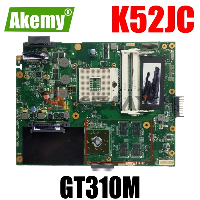 

Akemy K52JC Laptop motherboard for ASUS K52JC K52JT K52J original mainboard GT310M