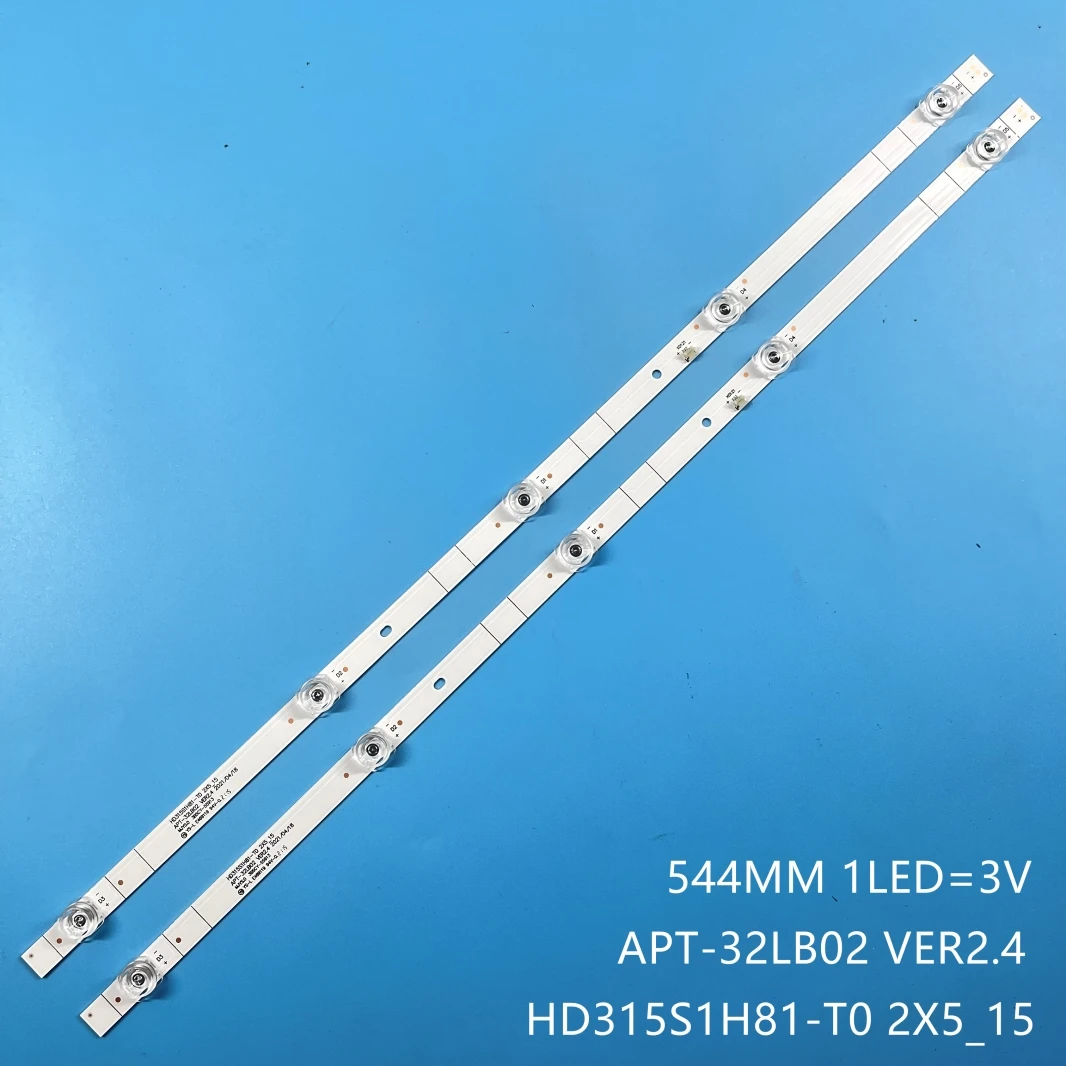 

LED Backlight strip 5 lamp for toshiba 32 inches 32L5069 jhd315v1h-lb81 Hisense hz32e35ad HD315S1H81-T0 2X5_15 APT-32LB02 VER2.4