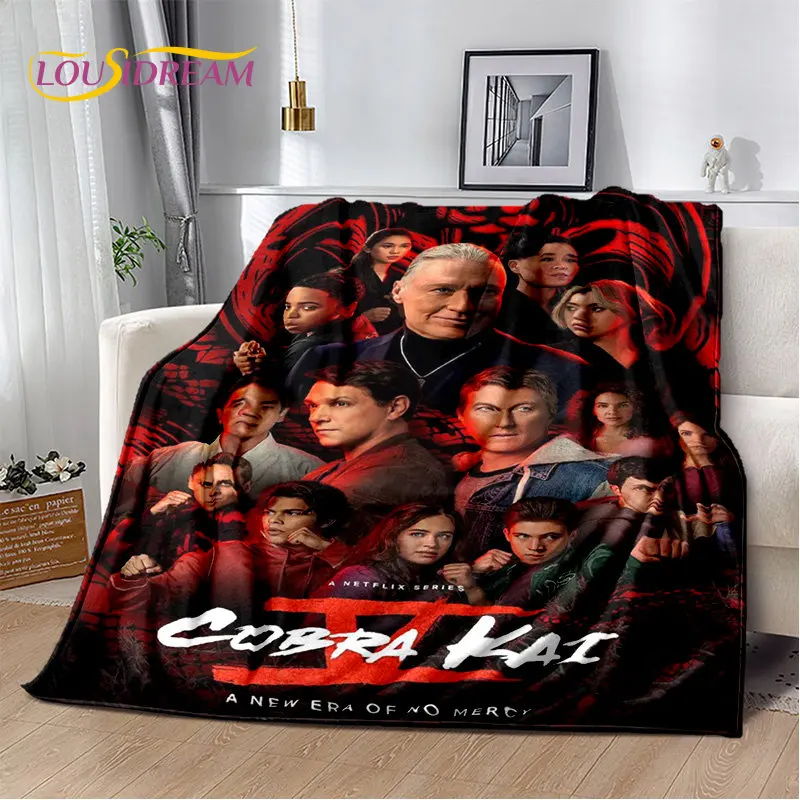 

TV Karate Cobra Kai Amanda Soft Plush Blanket,Flannel Blanket Throw Blanket for Living Room Bedroom Bed Sofa Picnic Cover Kids