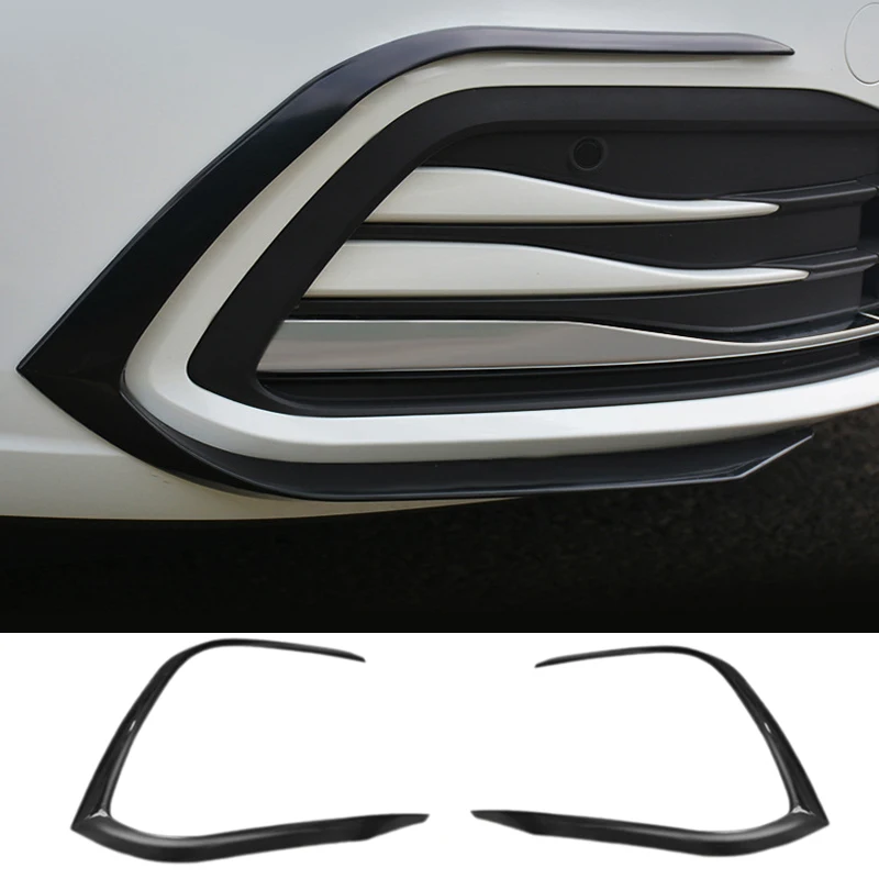 

Для Volkswagen VW Golf 8 MK8 PRO 2020 2021 2022, передний бампер, противотуманный нижний спойлер, модификация, автомобильные аксессуары