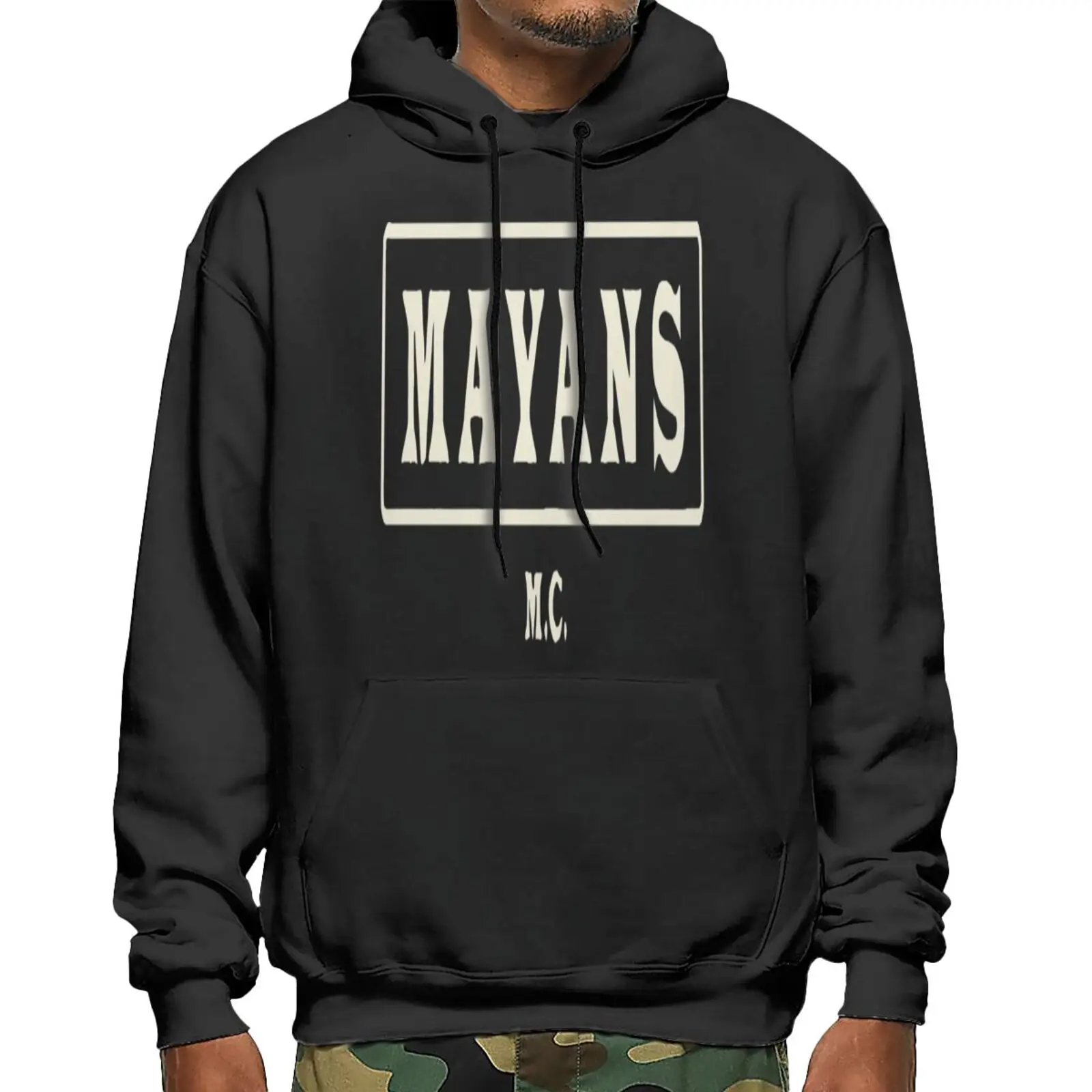 

Official Mayans Mc Backpatch 1504 Hoodies Men Sets Paired Hoodies Zipper Hoodie Streetwear Japanese Streetwear Sweatshirt Male