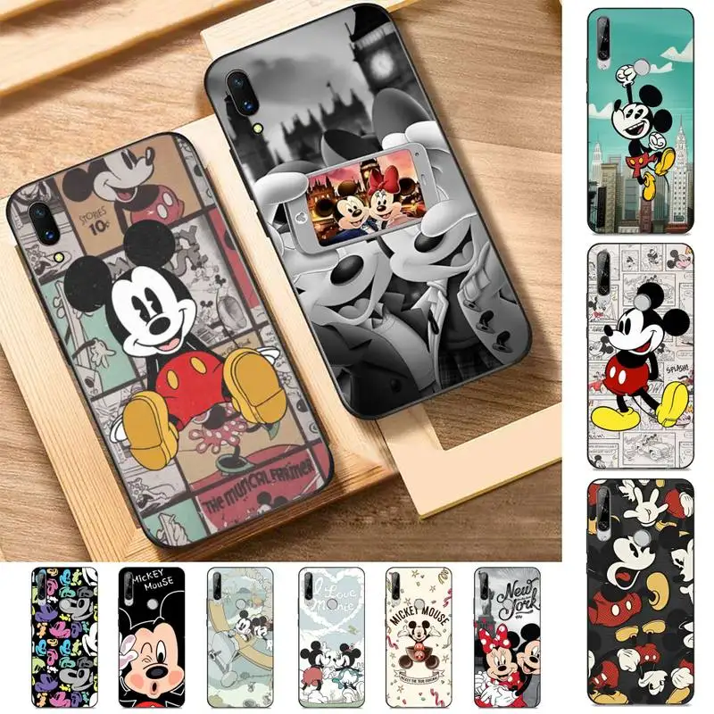 

Disney Mickey Mouse Phone Case for Huawei Y 6 9 7 5 8s prime 2019 2018 enjoy 7 plus