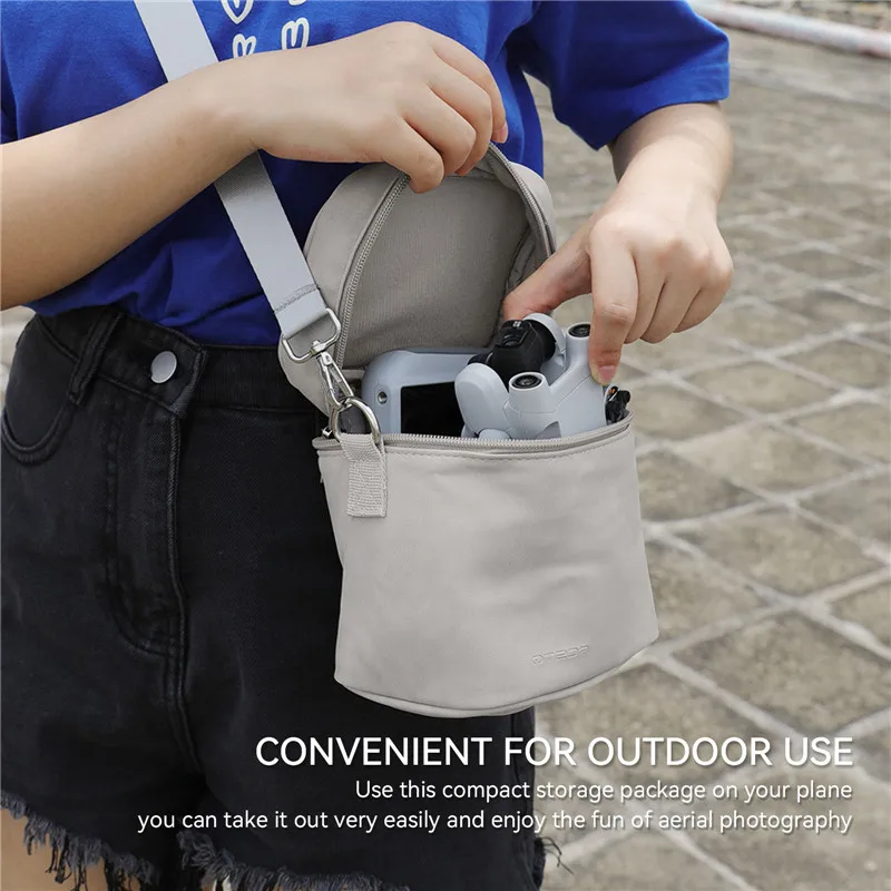 Waterproof Bag Box for DJI  Mini 3 Pro/Mini 2 RC Remote Controller Travel Carrying Case Outdoor Shoulder Bags Drone Accessories