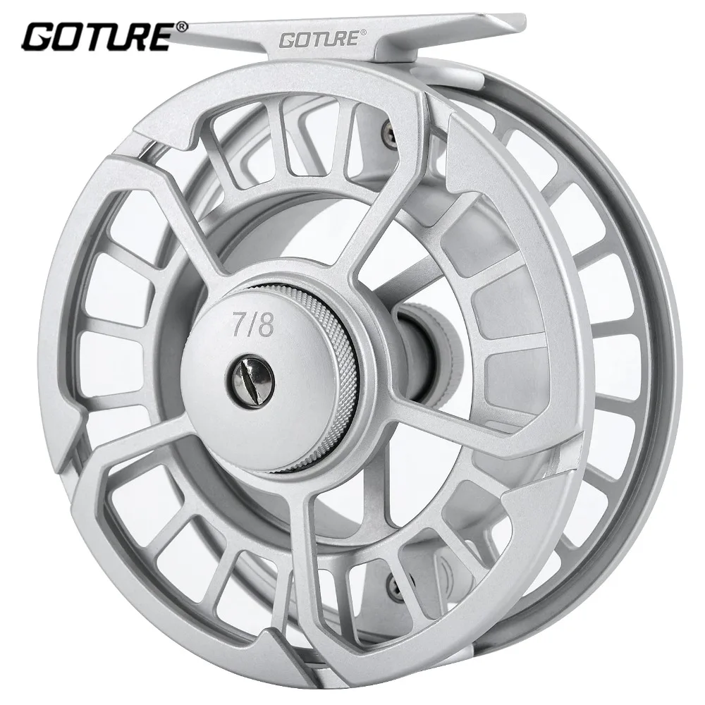 Goture 3/4 5/6 7/8 9/10 WT Fly Fishing Reel CNC Machined Met