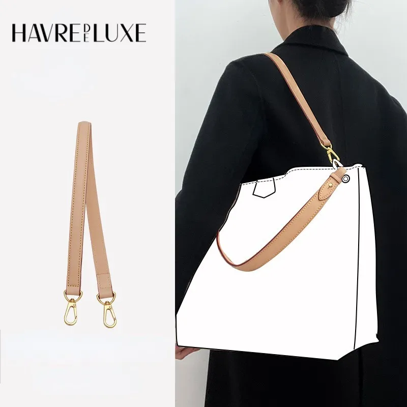 Short strap single-purchase accessories graceful modified armpit shoulder vegetable tanned color changing leather replacement