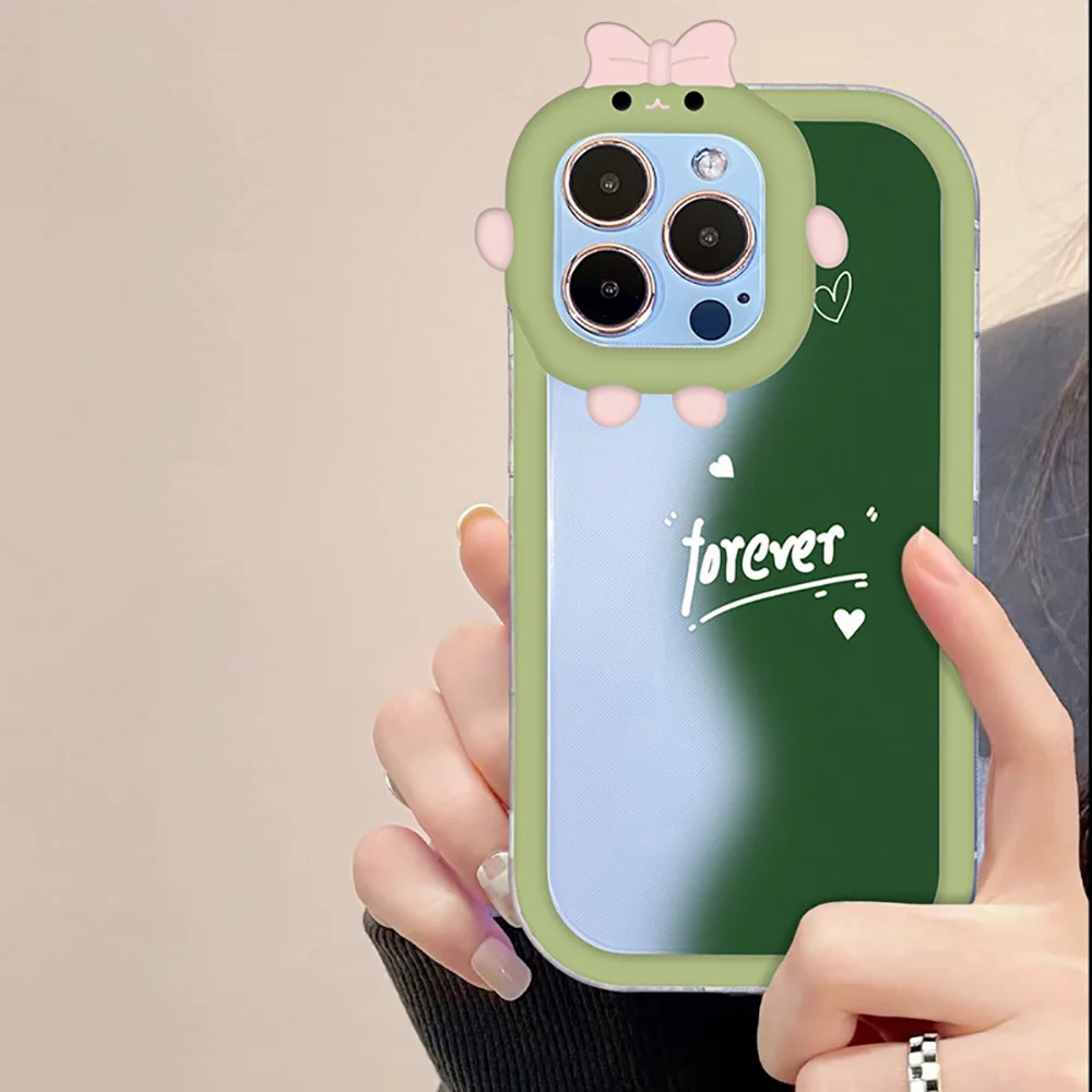 

Cute Funny Smile Phone Case For iPhone 14 Pro Case iPhone 11 12 13 14 Pro Max X XS XR 7 8 Plus SE 2022 Transparent Silicon Cover