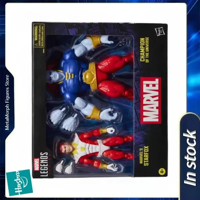 Фото Оригинальная фигурка Hasbro Marvel Legends Series Black Starfox & Champion of The Universe №1