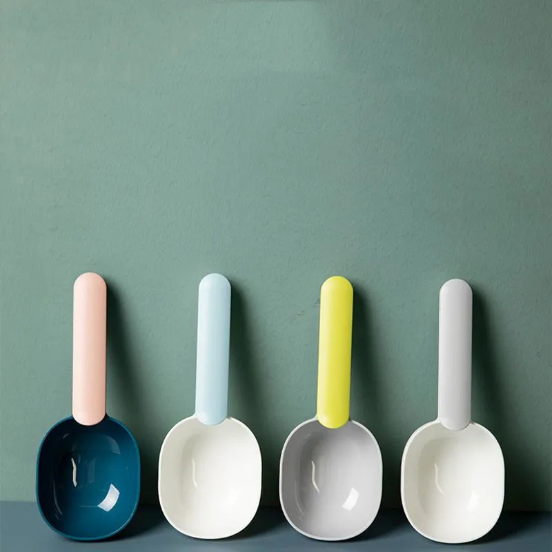 

Ribbon Clip Handle Pet Food Spoon Pet Supplies Food Spoon Dog Food Shovel Dog Supplies Dog Accessories for Small Dogs Luxury