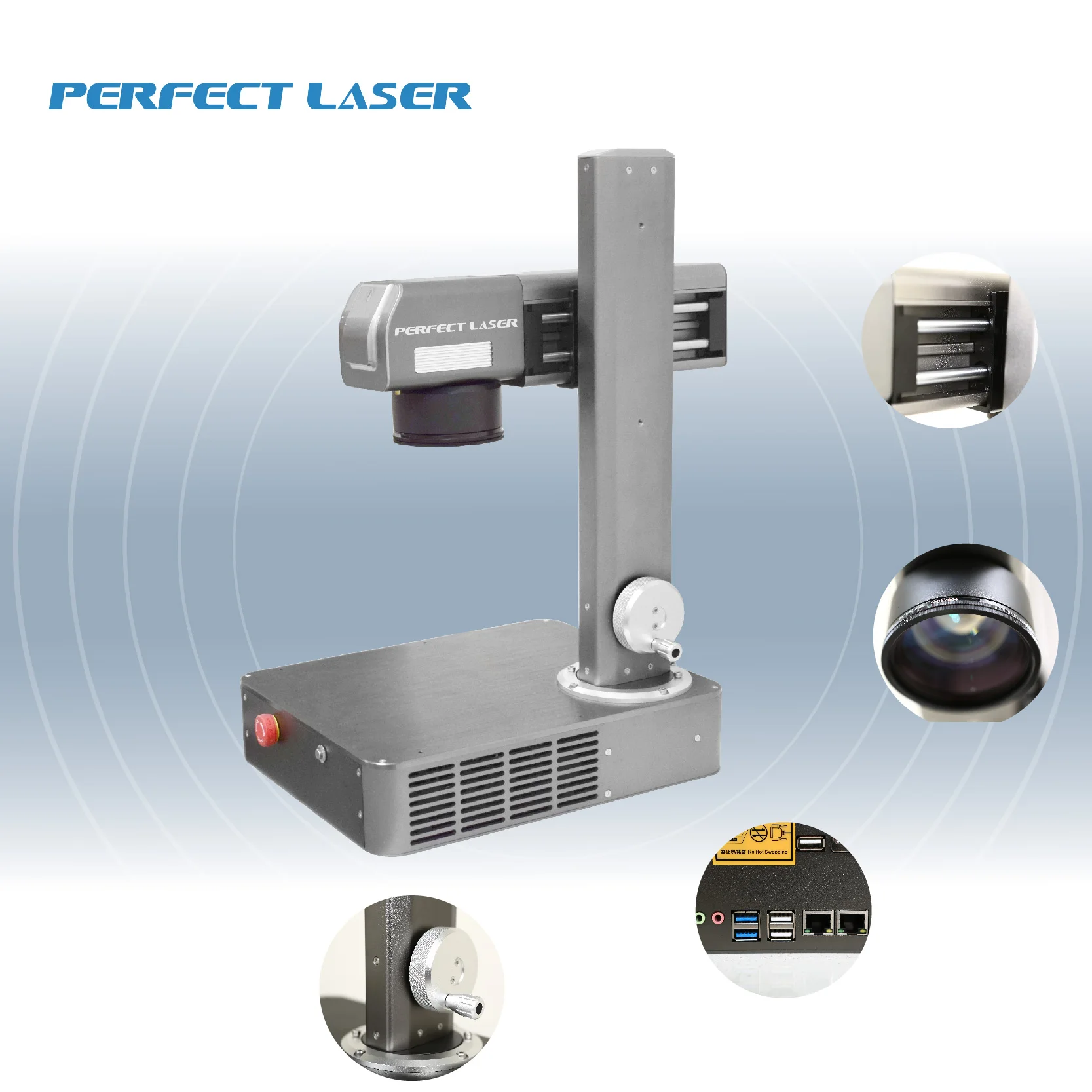 

Portable Engraver Laser Mini PEDB-100A Fast Handheld Laser Engraver & Cutter