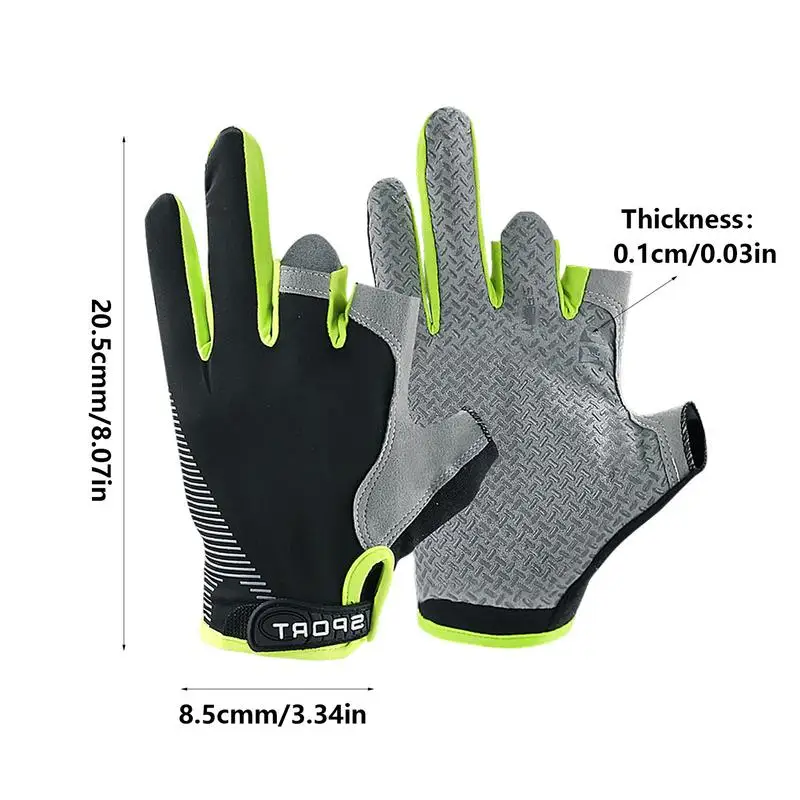 Велосипедные перчатки для верховой езды Нескользящие тренировочные из ледяного