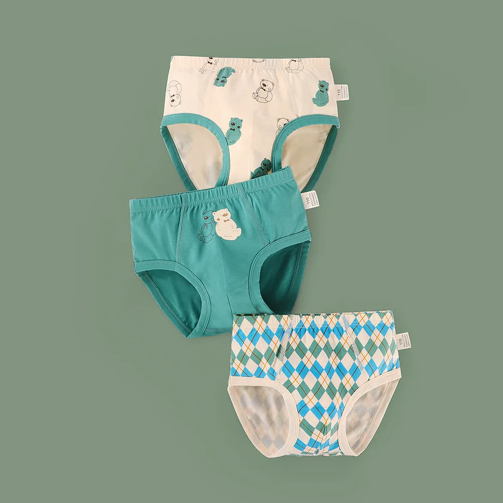 

new arrived free shipping high quality boys cotton briefs panties kids children underwear2-11years 3pcs/lot students100-160