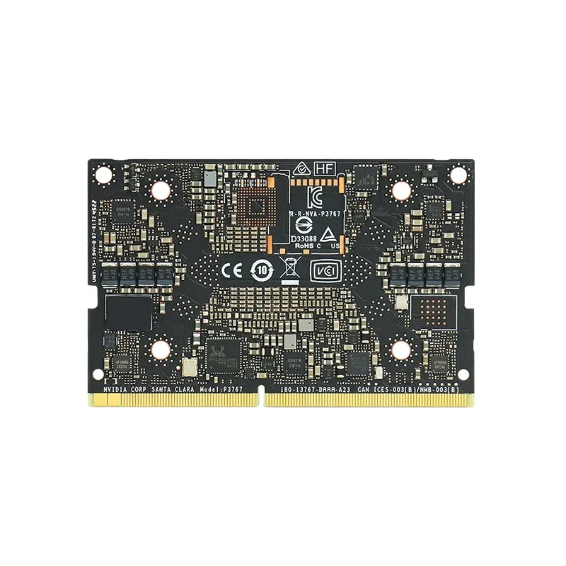 В наличии Оригинальный модуль NVIDIA Jetson Orin NX 16 ГБ (900-13767-0000-000) Nvidia Nx Developer Kit RTSO-3004 Carrier
