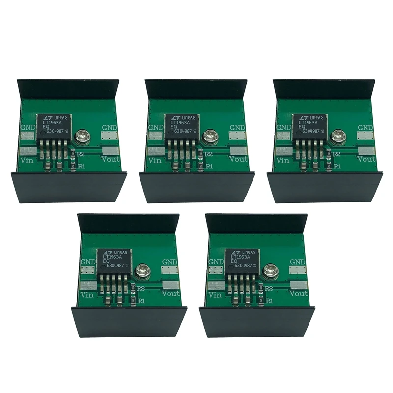 

HOT-5PCS Ultra Low Noise Power Module LT1963 Power Board / 5V Power Module