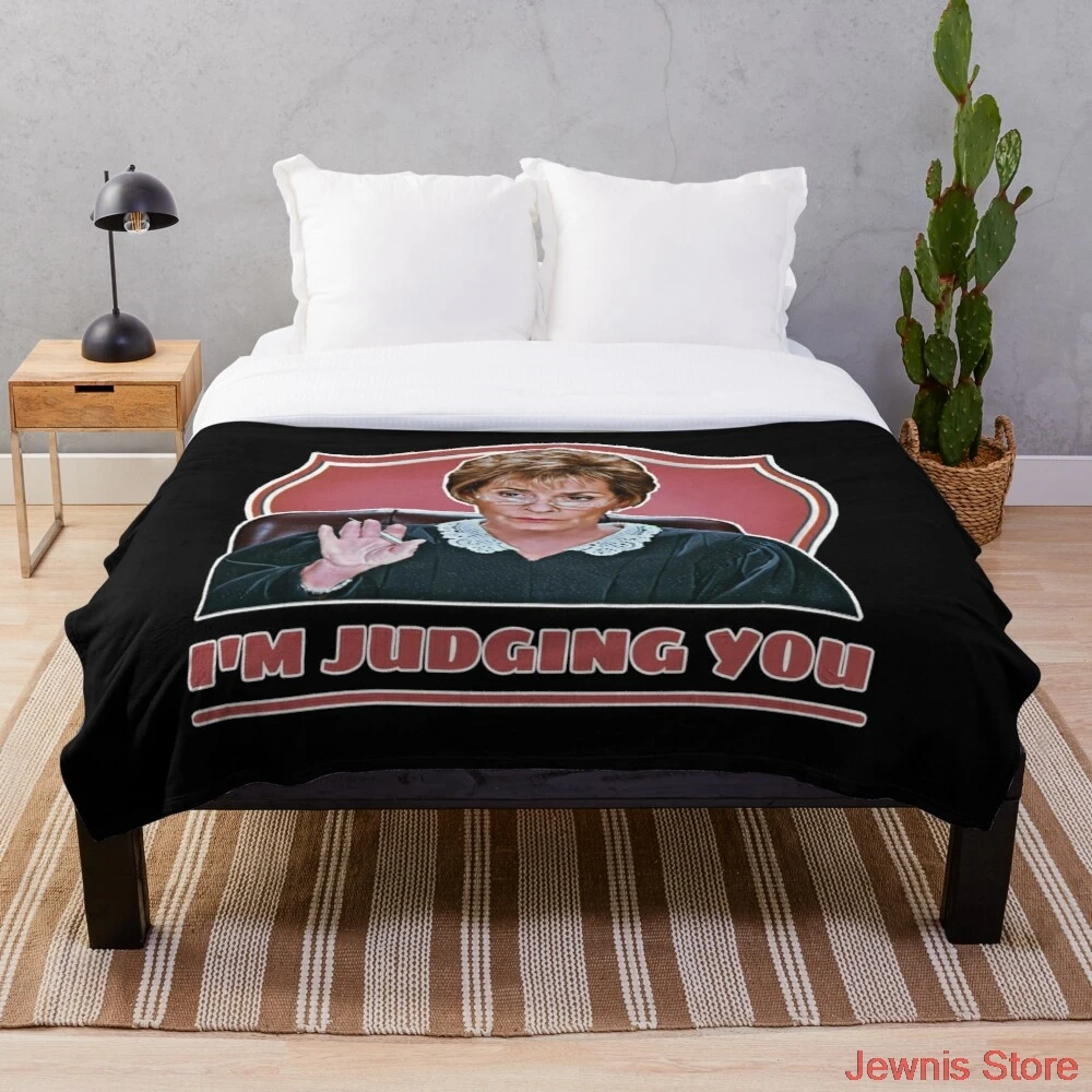 

Мягкое теплое Флисовое одеяло судьи Джуди, покрывало из кораллового флиса, светильник кое фланелевое одеяло для дивана, машинная стирка