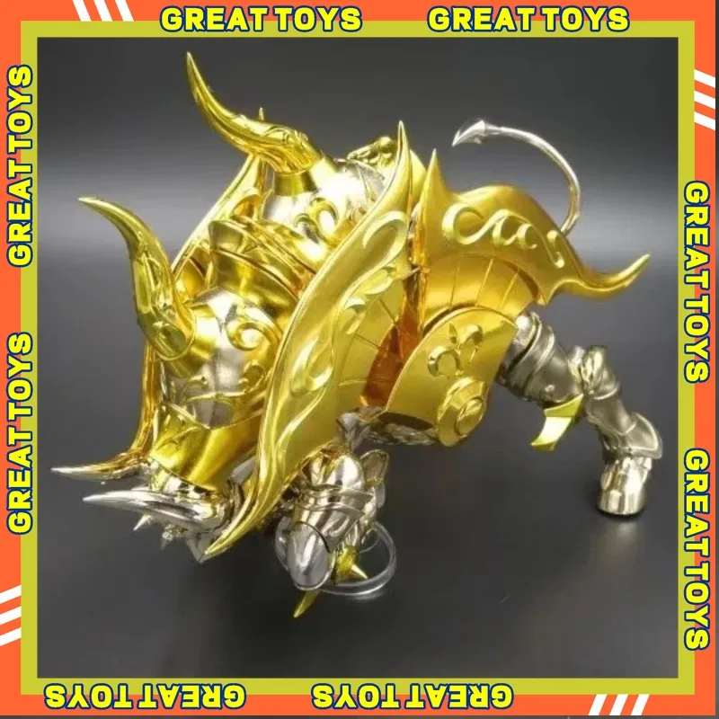 Фото Предзаказ: Фигурка Saint Seiya Cloth Myth EX Saint SOG Taurus Aludiba Totem Golden Soul, коллекционная аниме-фигурка, игрушка, подарок №1