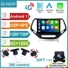 Для Jeep Cherokee 5 KL 2014 - 2018 мультимедийный плеер автомобильное радио беспроводной CarPlay Android Авто поддержка BT DSP камера заднего вида