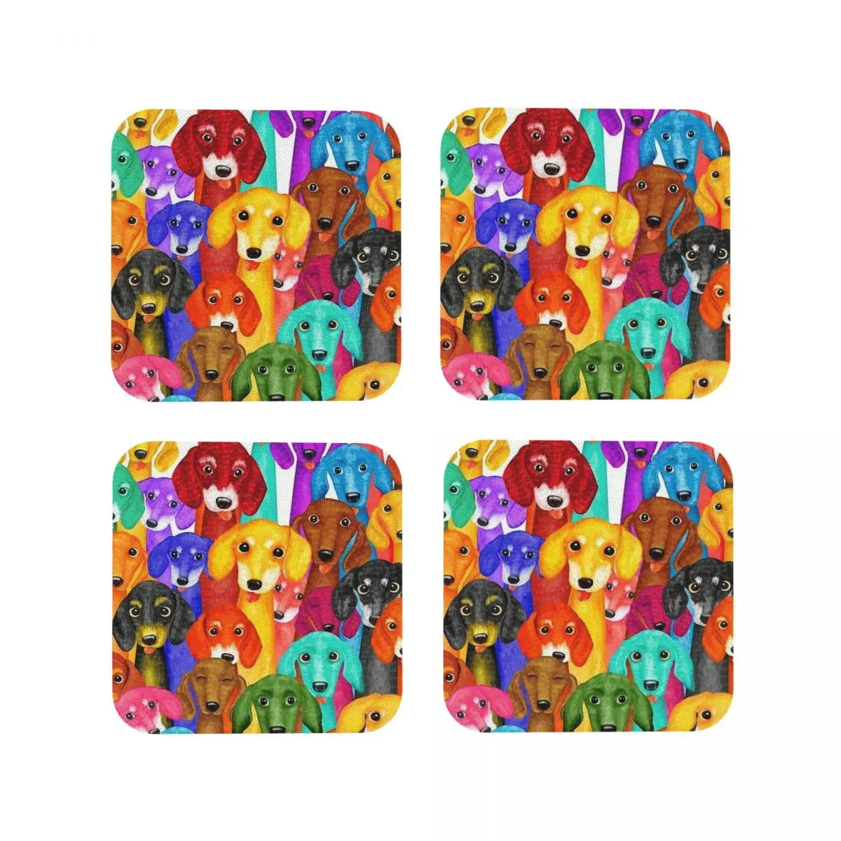 

Термостойкий Коврик для столовых приборов «такса»