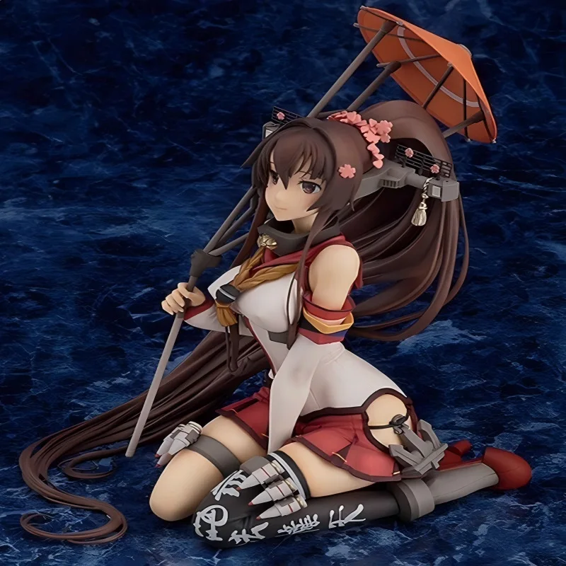 Фото Аниме-фигурка Amiami Kantai Collection: Сексуальная и милая аниме-девушка, коллекционная модель из ПВХ, украшение для рабочего стола для взрослых коллекционеров №1
