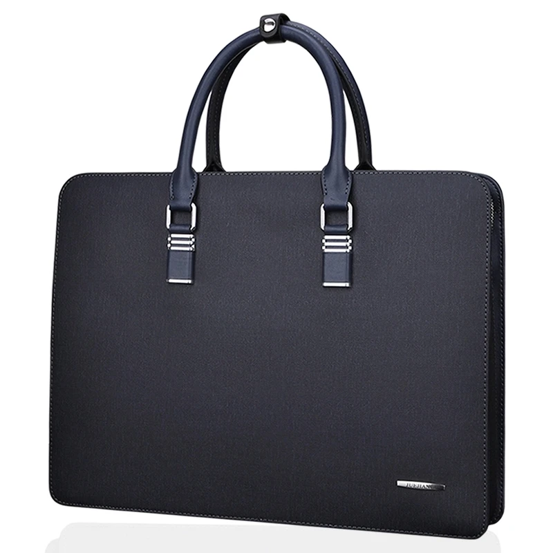 New Male Bring Password Lock Briefcase Diagonal Package Genuine Leather Computer Laptop Bag Men Messenger Luxury Handbags Maleta