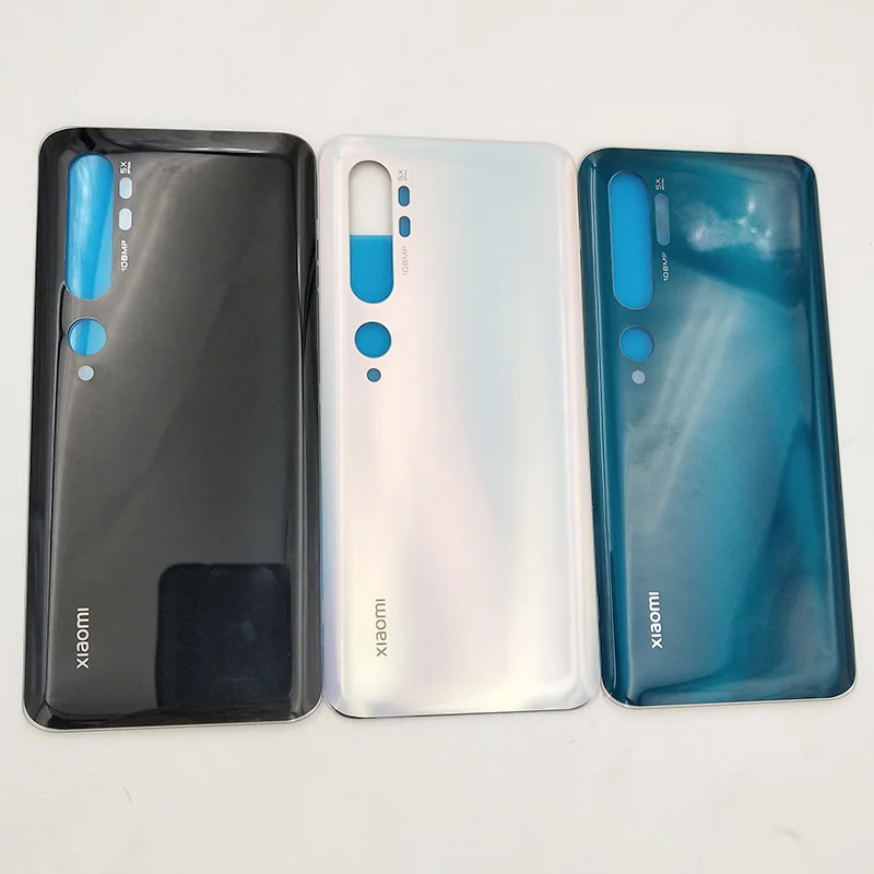 Стеклянная задняя крышка Xiaomi mi note 10 pro Крышка батарейного отсека cc9 Задняя