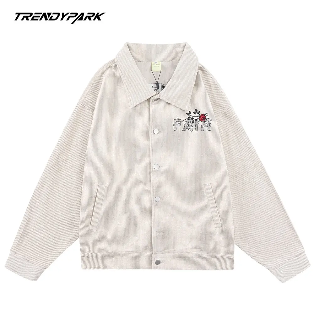 

AAAAMen's Jacket Vintage Letters Embroidery Motorcycle Jackets for Men 2022 Autumn Harajuku Streetwear Casual Pu Faux Leather