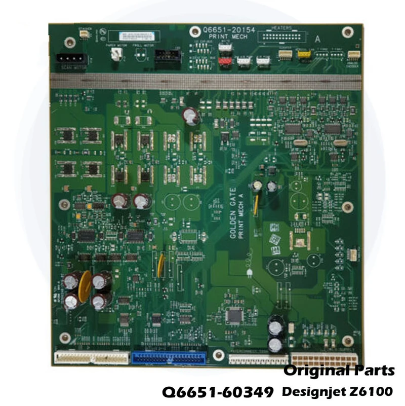 Фото Оригинальная новая деталь, для Designjet Z6100 Z6100PS Printmech PCA Board Printmech PC board42 дюйма и 60 дюймов №1
