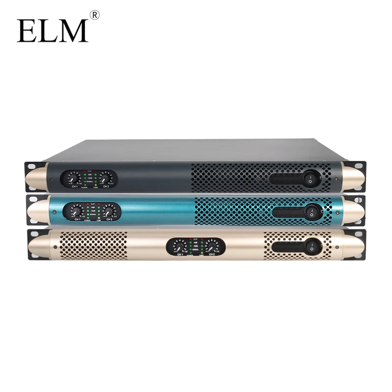 

new mini hifi sound 2 two-channel 1u class d module 500w home digital pro dsp audio power amplifier