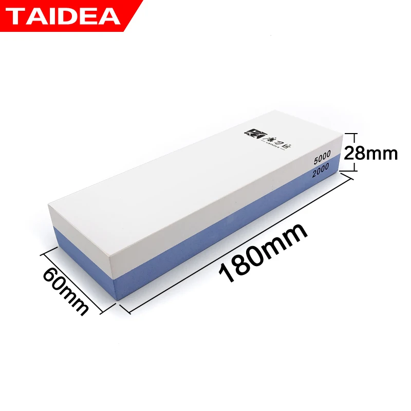 TAIDEA Sharpening Stone Knife Sharpener Whetstone Angle guide 180-8000# Double sided Kitchen System bamboo base | Дом и сад