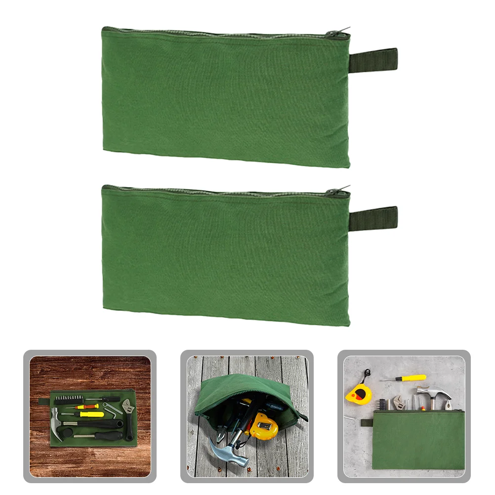 

Tool Pouch Bag Canvas Zipper Storage Multitools Tote Organizer Utility Bags Nylon Sortingwaterproof Resistant Householdcase