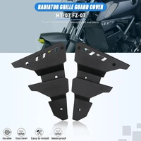 aluminium durable motorcycle side radiator grille cover guard protector for yamaha mt 07 fz07 fz 07 mt07 2018 2019 2020 2021